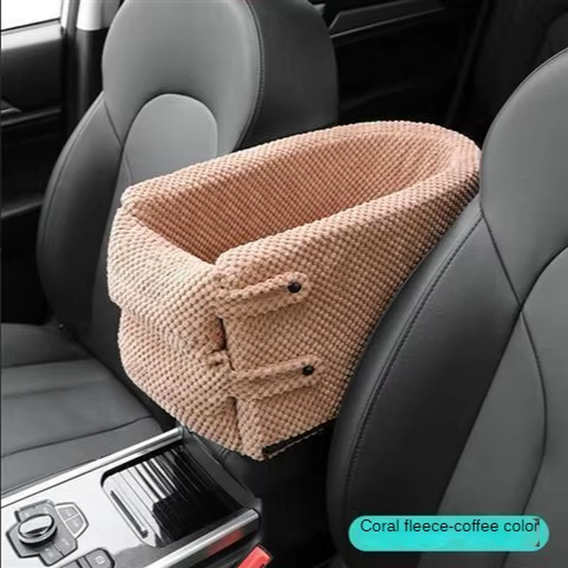 Dog Car Seat Carrier - Premium Travel Basket for Small Dogs and Puppies, Ideal for Chihuahua and Pet Accessories