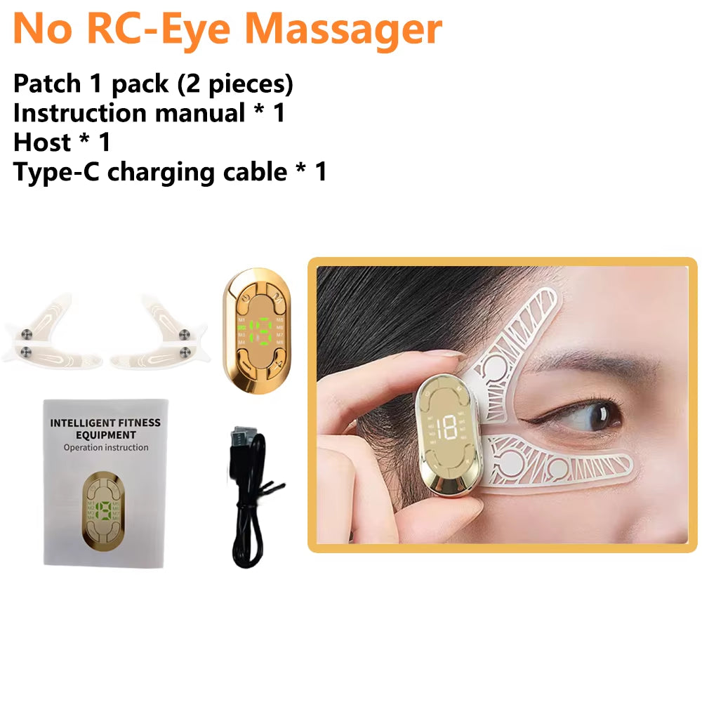 Ems Eye Face Beauty Massage Muscle Stimulator Facial Lifting Anti-Wrinkle Lift Face Skin Care Dark Circles Relieves Fatigue