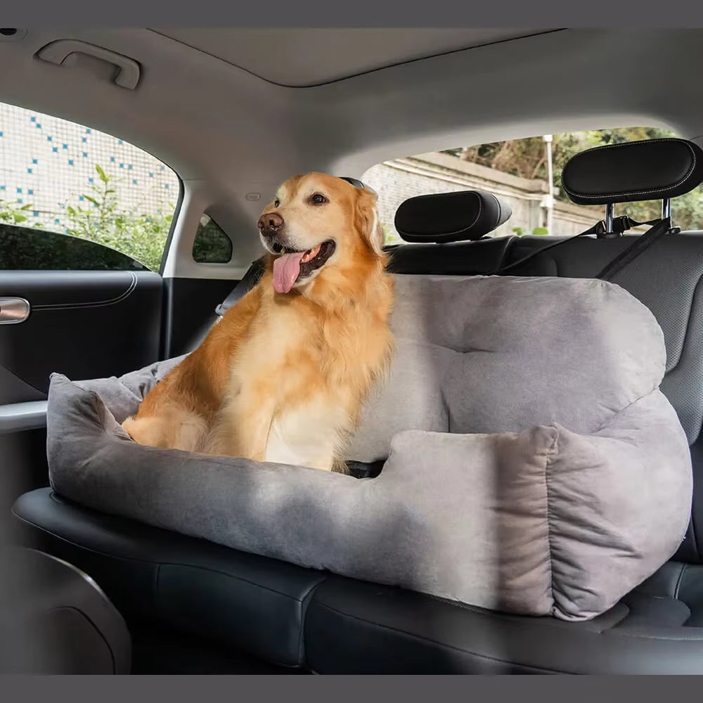 Travel Bolster Safety Large Dog Car Seat Bed for Cat Dog Beds Pet Carrier Bag Pet Backseat Cover Pet Seat Design Dog Products