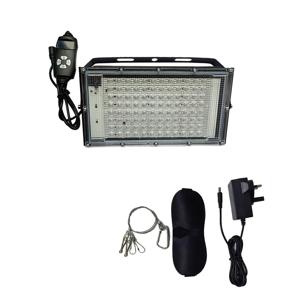 Ultraviolet Tanning Lamp 50W Tripod Solarium Lamp 460nm&480nm for Tanning Body 48 PCS Blue Light Lamp Wavelength Skin care