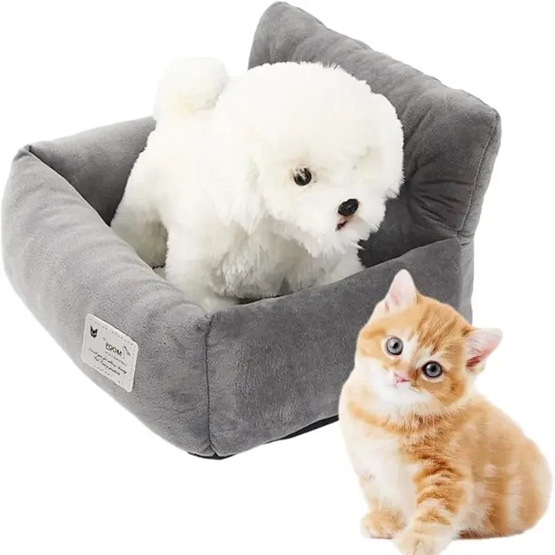 Dog Bed Travel Car Seat Cover Cat Hammock Safety Seat Cushion Anti-theft Car Portable Home Dual-purpose Nest Pad Dog Accessories