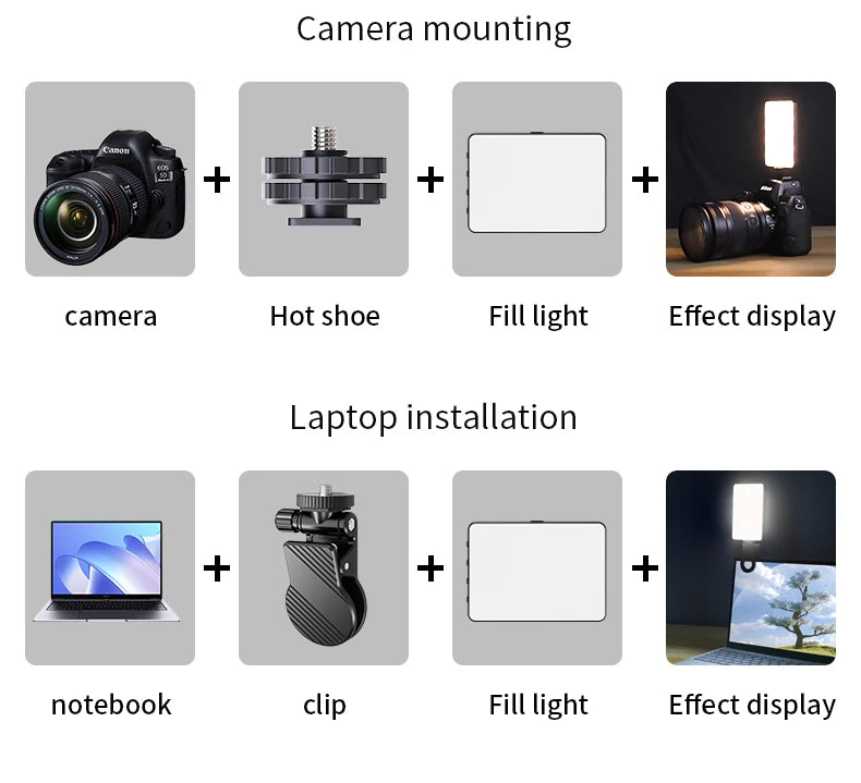 M15 Phone Selfie Fill Light Portable Pocket Beauty Photo Lamp with Phone Holder for Video Recording Vlog Shoot Fill Studio Lamp