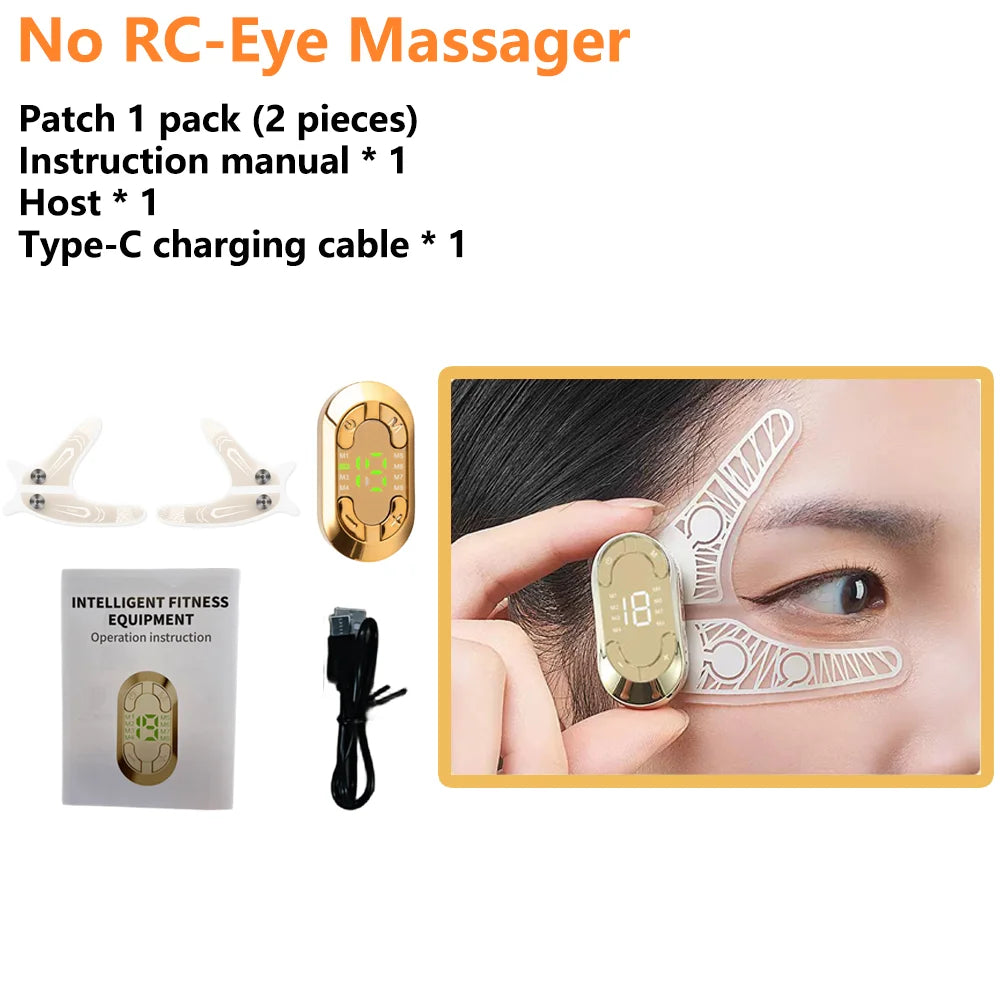 Ems Eye Face Beauty Massage Muscle Stimulator Facial Lifting Anti-Wrinkle Lift Face Skin Care Dark Circles Relieves Fatigue
