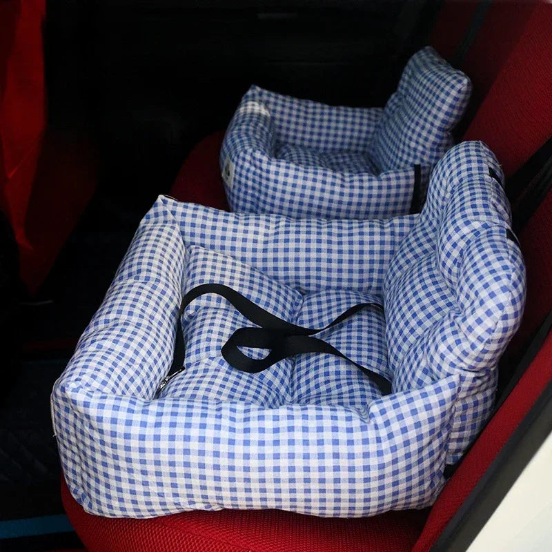 Dog Bed Travel Car Seat Cover Cat Hammock Safety Seat Cushion Anti-theft Car Portable Home Dual-purpose Nest Pad Dog Accessories