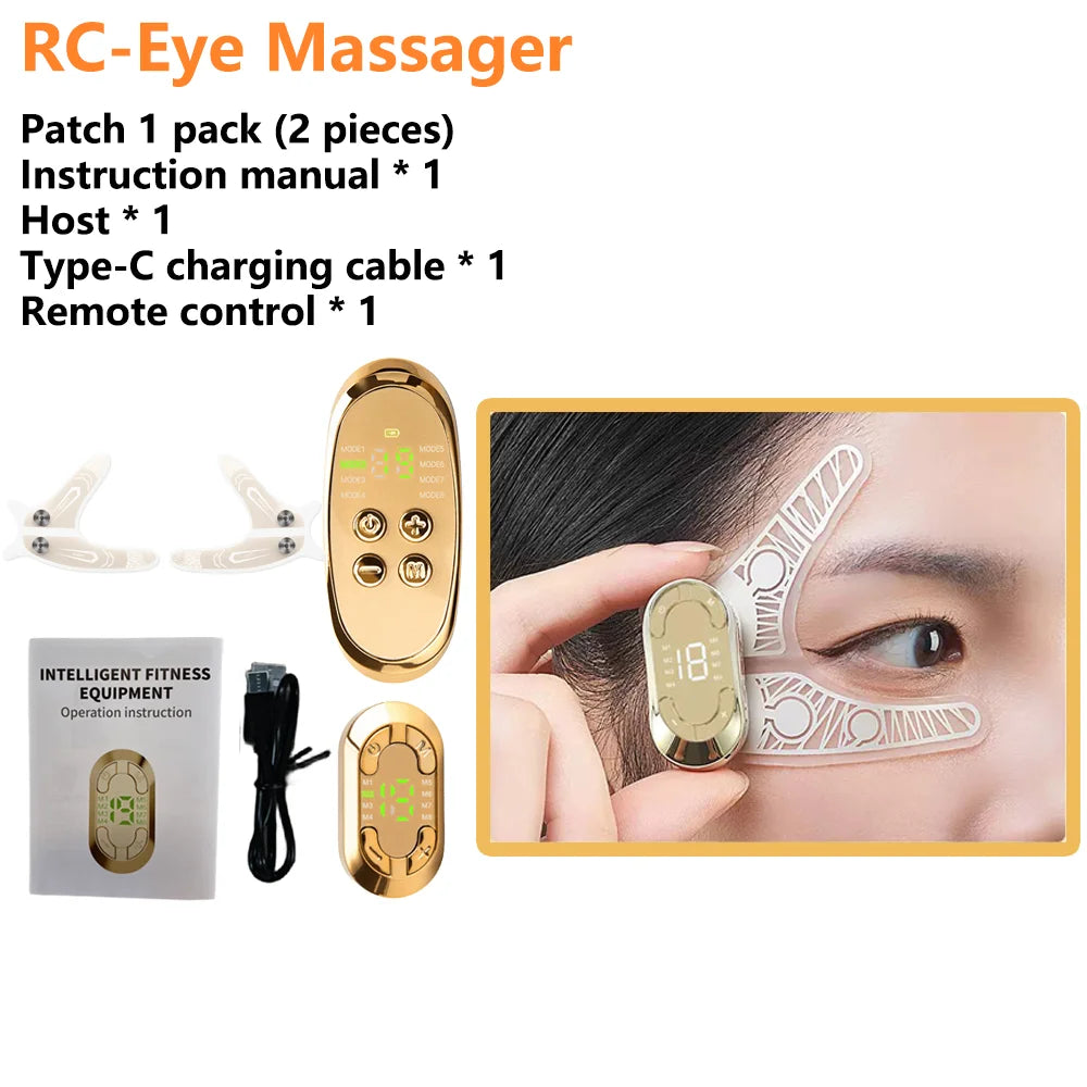 Ems Eye Face Beauty Massage Muscle Stimulator Facial Lifting Anti-Wrinkle Lift Face Skin Care Dark Circles Relieves Fatigue