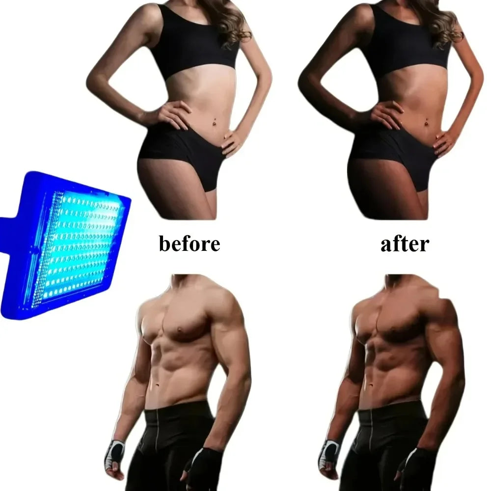 Ultraviolet Tanning Lamp 50W Tripod Solarium Lamp 460nm&480nm for Tanning Body 48 PCS Blue Light Lamp Wavelength Skin care