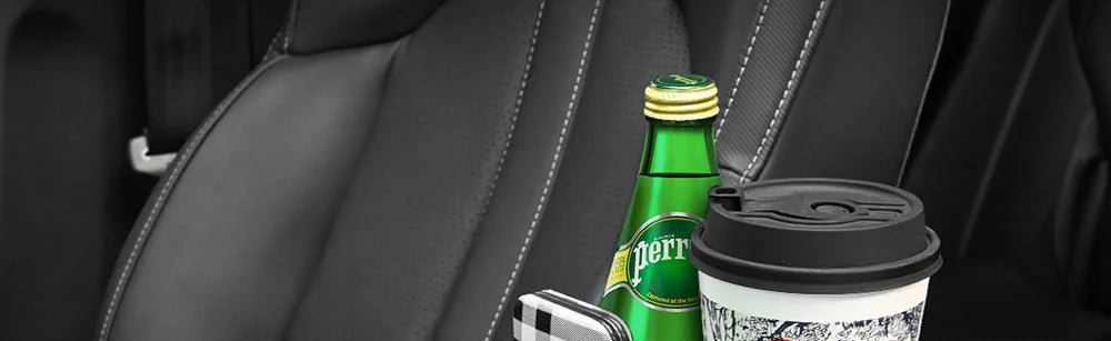 Car Armrest Mat Center Console Memory Foam Vehicle Arm Rest Tissue Boxes Pads PU Leather Protection Cushion Storage Pocket