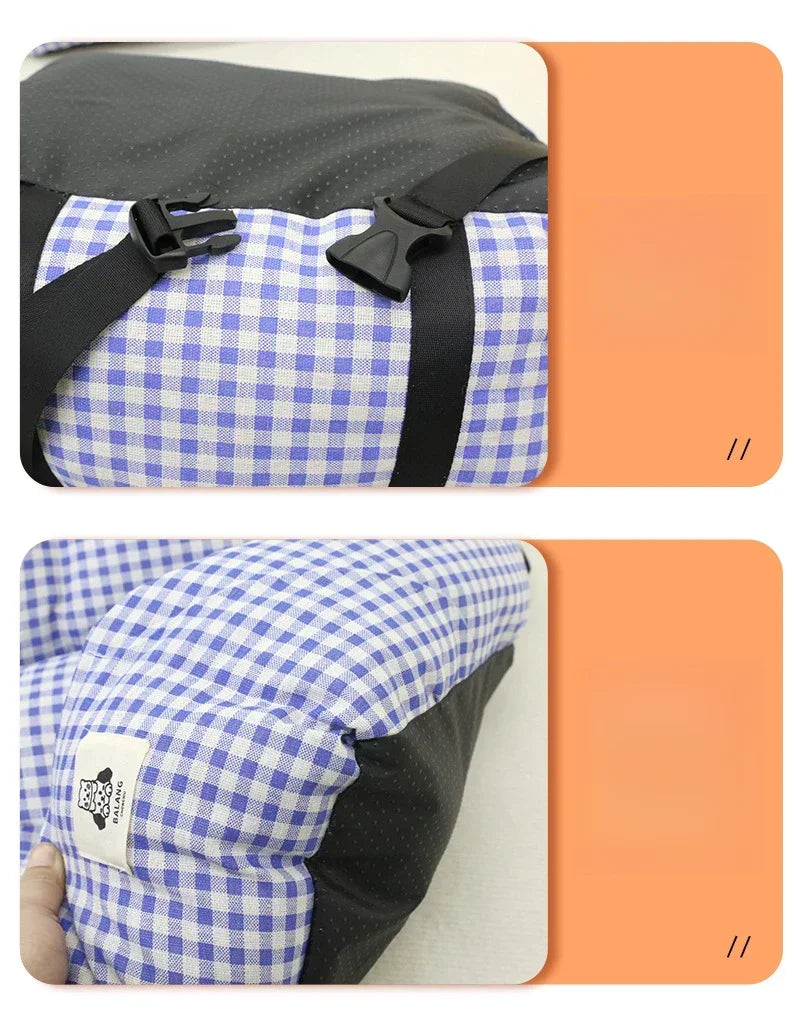 Dog Bed Travel Car Seat Cover Cat Hammock Safety Seat Cushion Anti-theft Car Portable Home Dual-purpose Nest Pad Dog Accessories