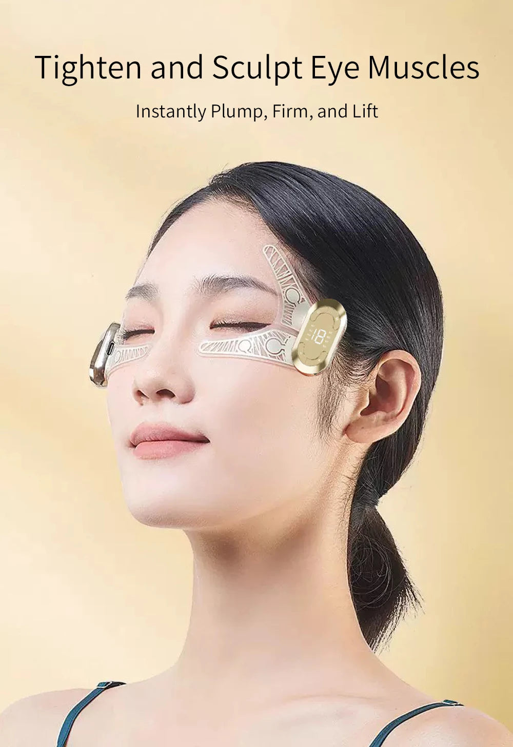 Ems Eye Face Beauty Massage Muscle Stimulator Facial Lifting Anti-Wrinkle Lift Face Skin Care Dark Circles Relieves Fatigue