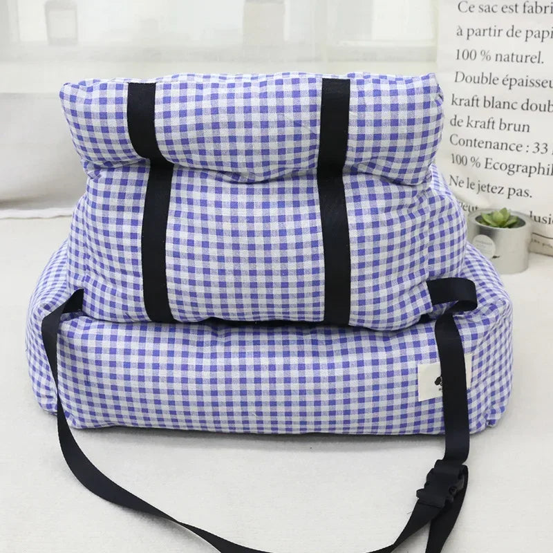 Dog Bed Travel Car Seat Cover Cat Hammock Safety Seat Cushion Anti-theft Car Portable Home Dual-purpose Nest Pad Dog Accessories