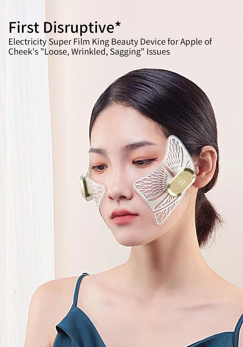 Ems Eye Face Beauty Massage Muscle Stimulator Facial Lifting Anti-Wrinkle Lift Face Skin Care Dark Circles Relieves Fatigue